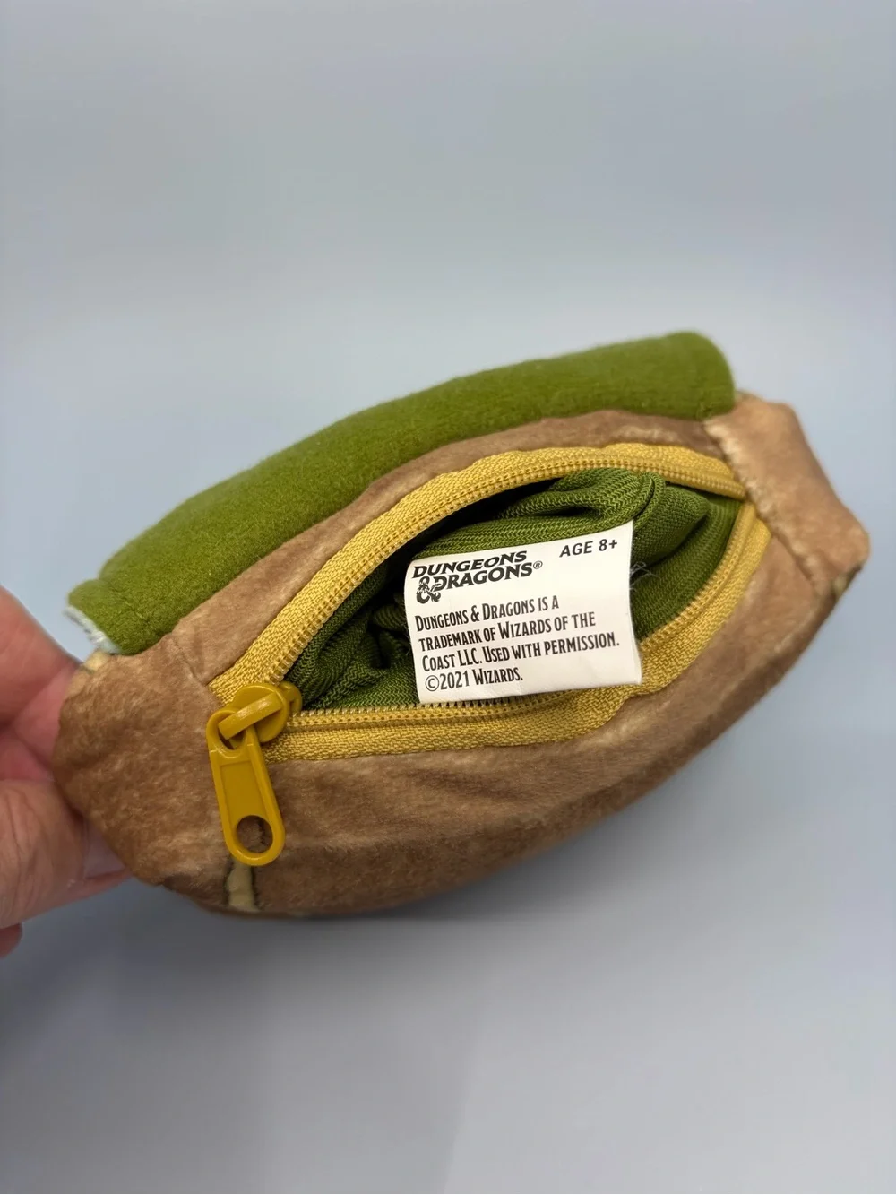 Ultra PRO Dungeons & Dragons Bag of Holding Plush Dice Gamer Pouch D&D - Clean
